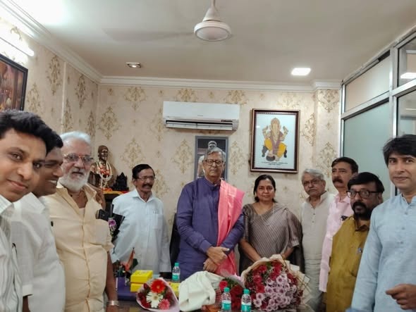 Birthday Greetings Extended to Senior Leader Shrikantbhau Shirole