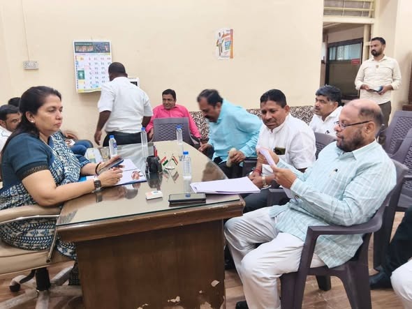 Maha Vikas Aghadi Meeting Held at Congress Bhavan Ahead of Legislative Council Elections